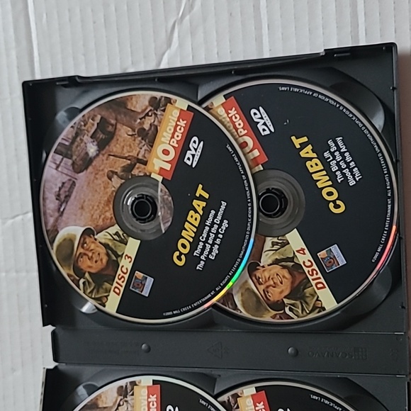 Combat - 10 Movie Pack (DVD, 2005, 4-Disc Set) - Picture 4 of 5